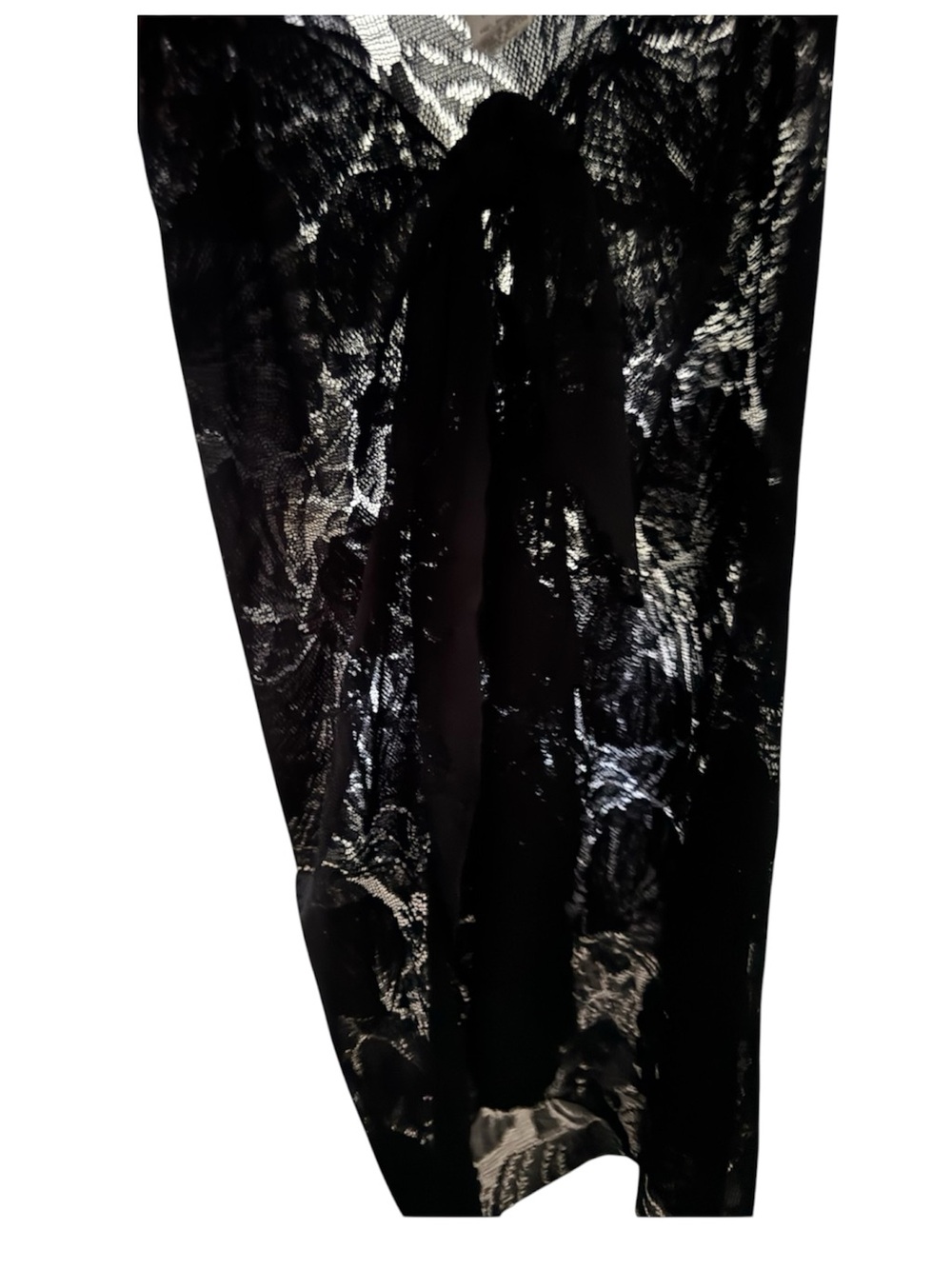 Black Lace Swim bottom Coverup